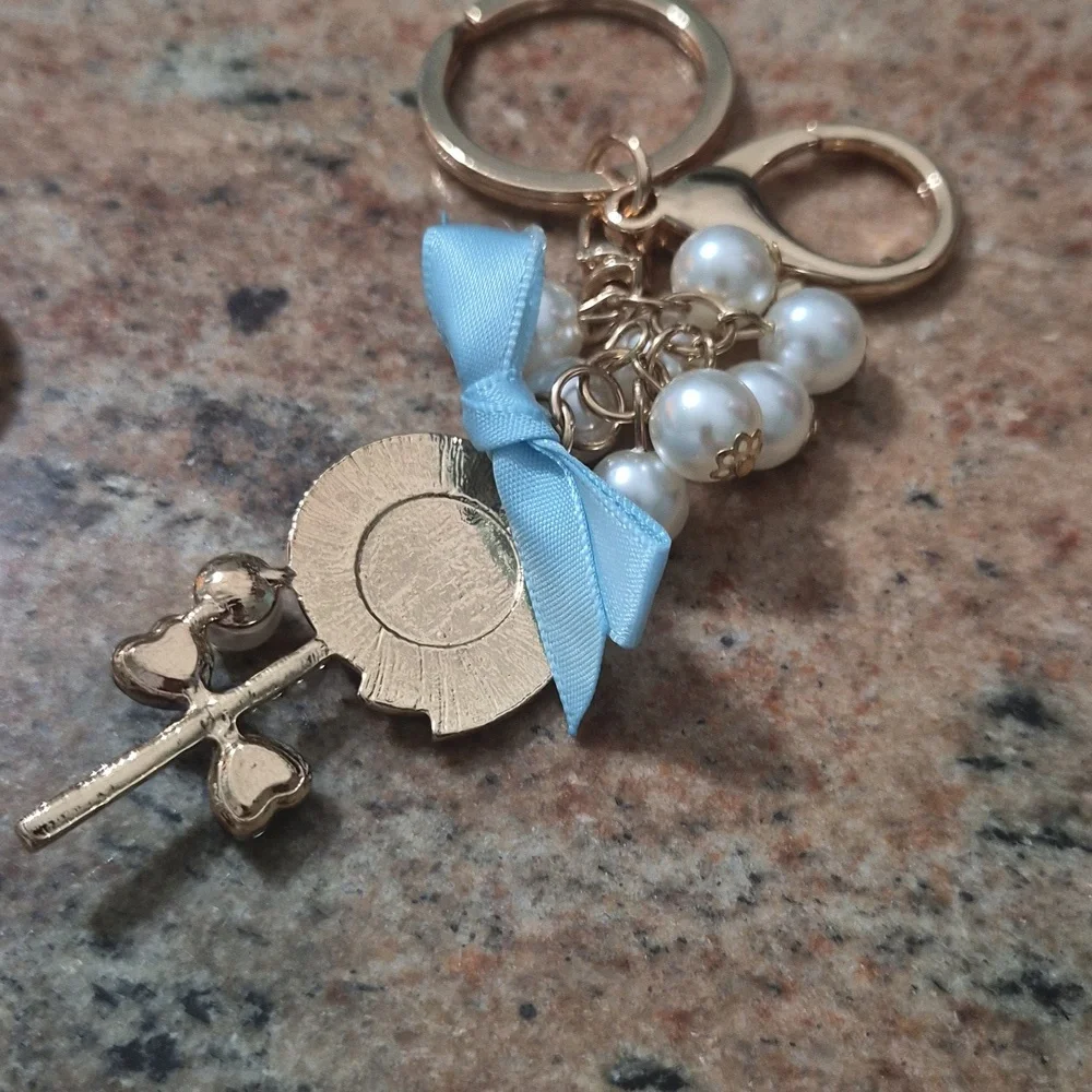 Lollipop Keychain with Pearls - Picture 5 of 6
